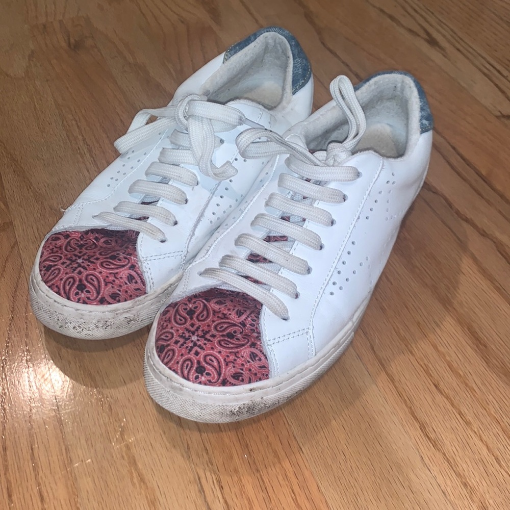 Steve Madden bandanna printed sneakers
